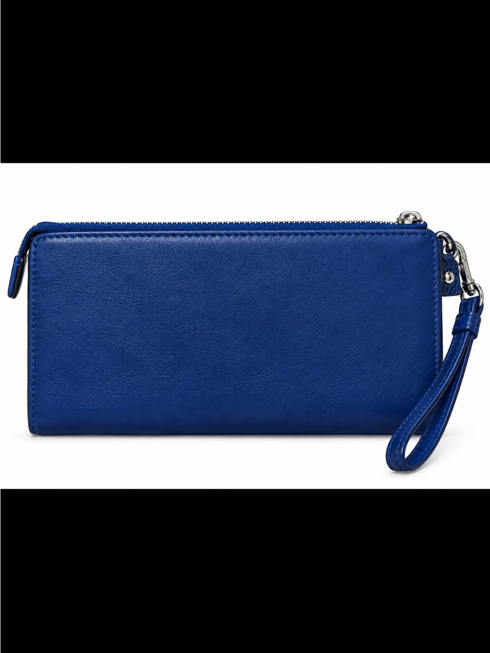 Coach Penelope Blue Leather with Snakeskin & Turn-Lock Closure Wallet - Picture 7 of 7